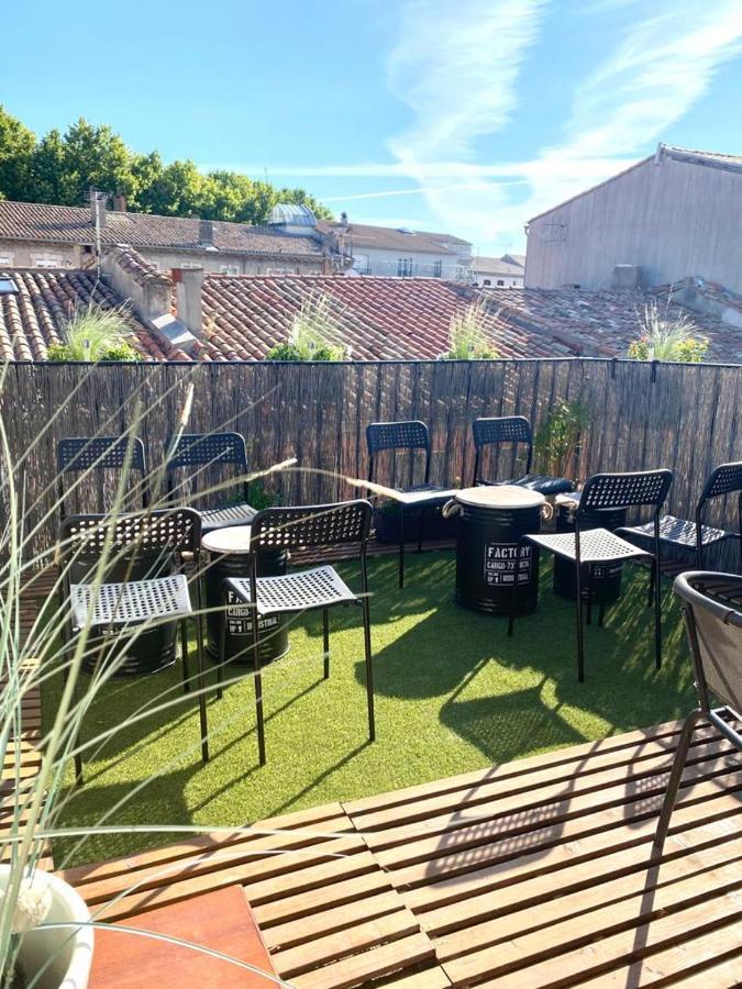Rooftop Face à la Cité 'RFC' Carcassonne Extérieur photo